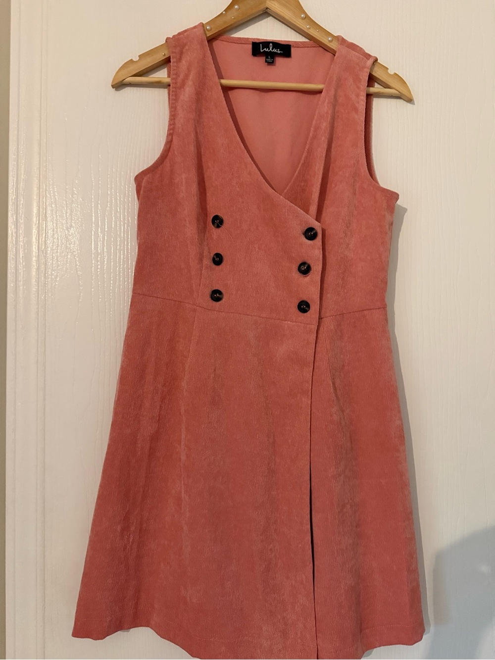 Lulu's Dusty Rose Sleeveless Mini Dress